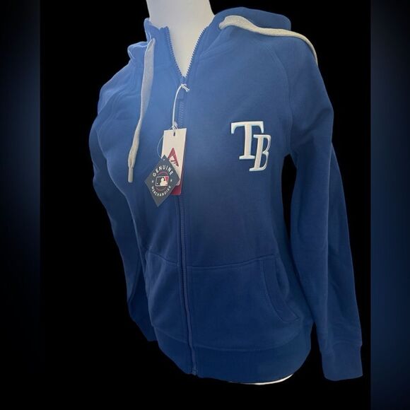NWT Tampa Bay Rays Zip Hoodie - Picture 2 of 7